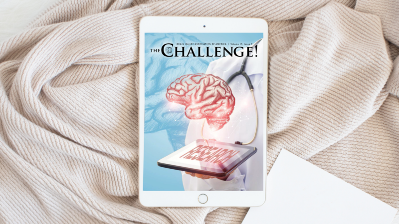 THE Challenge! Cover displayed on a tablet screen